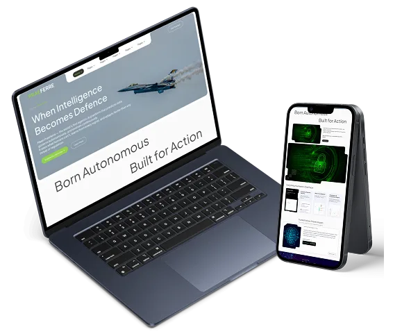 Praeferre laptop mockup